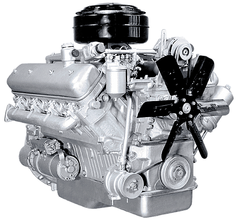 Двигатель ЯМЗ-238М2-10 Шнекороторные снегоочистители, 240 л.с. без КПП с сцепления 
